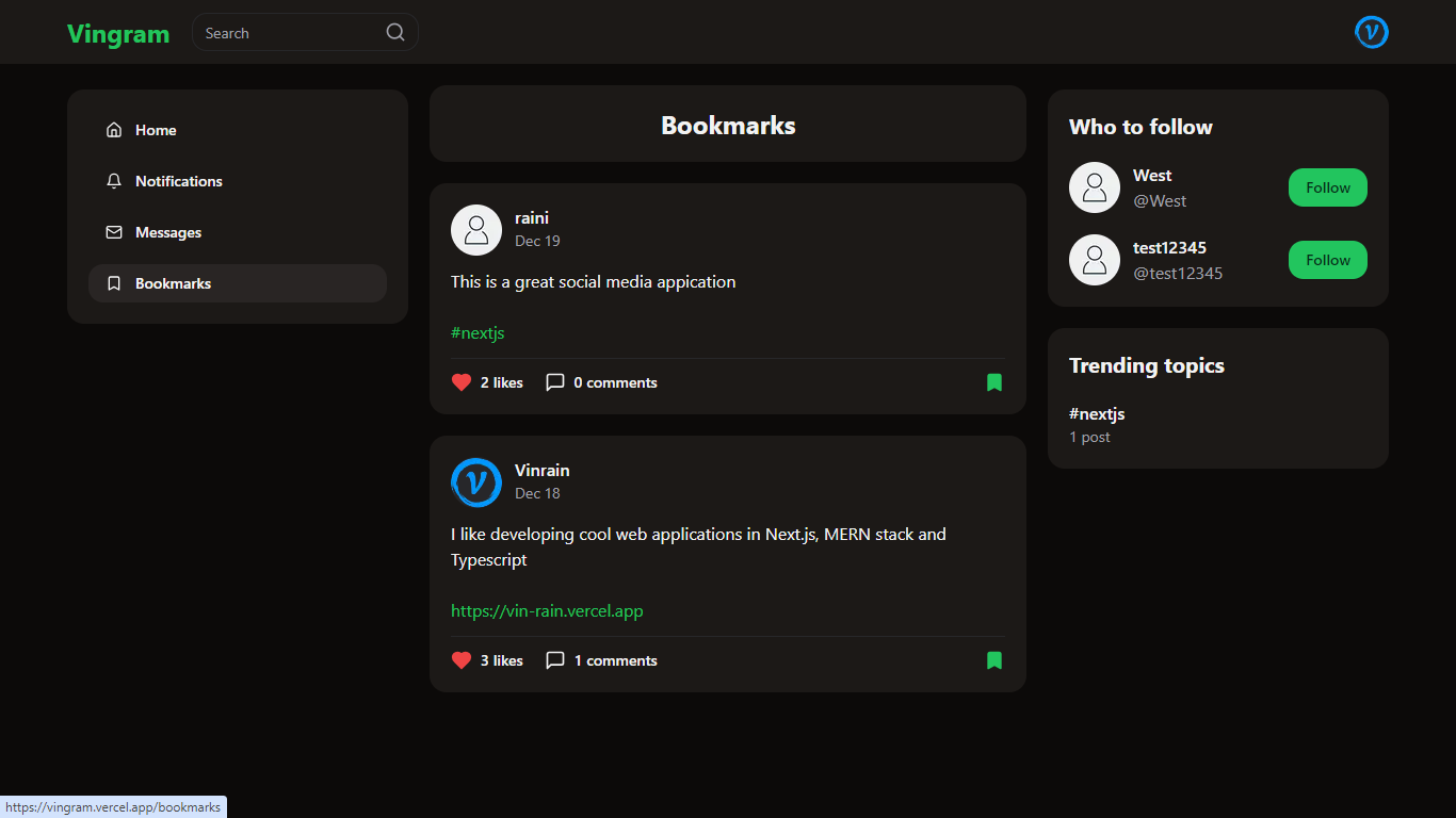 Social Media Application